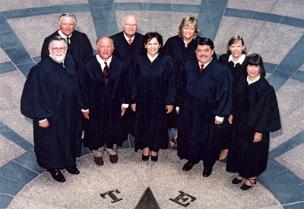 Texas Court of Criminal Appeals CCA - Official Group Photo of Membership